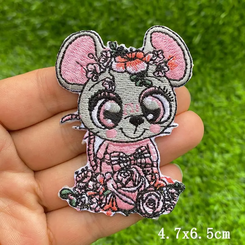 

Prajna Lovely Koala Owl Patch Iron On Cartoon Embroiderd Patches For Clothing Stickers On Baby Clothes Small Animal Patch Set