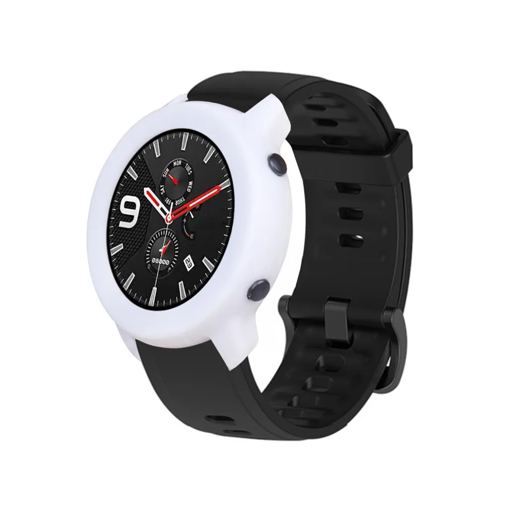 Сменный Мягкий чехол из ТПУ силиконовая рамка защитный для Huami AMAZFIT GTR 42 мм