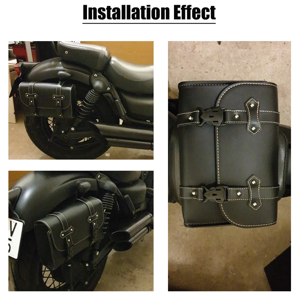 Для Harley Sportster XL883 XL1200 универсальная мотоциклетная сумка для сиденья боковая
