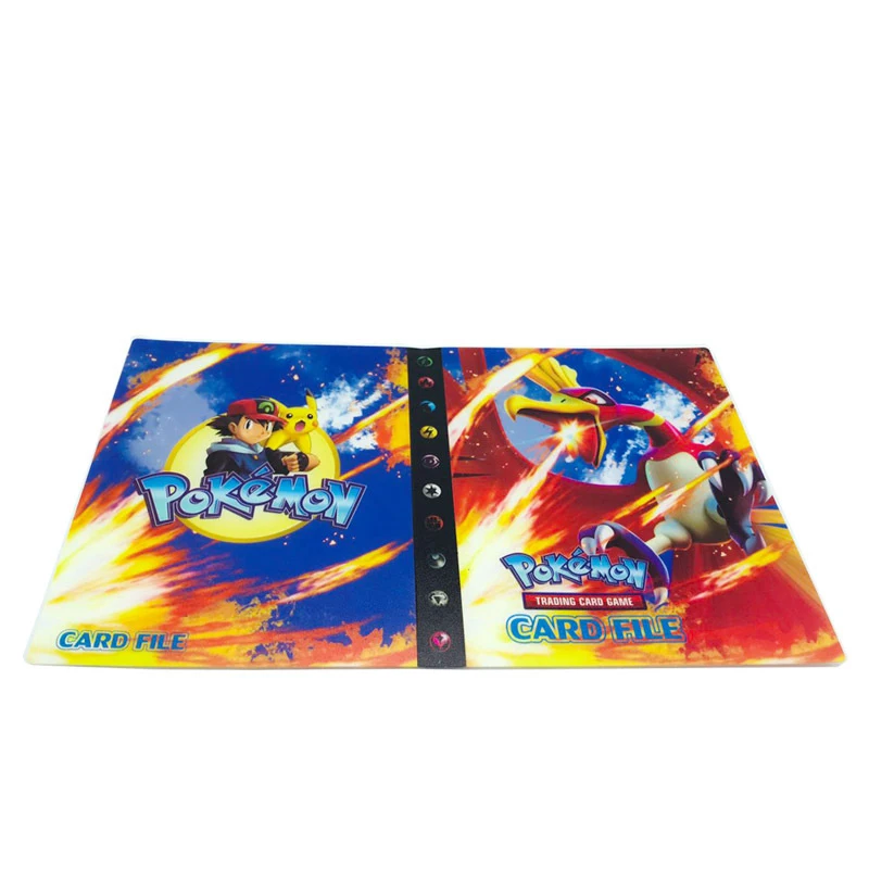 Only Album-K Pokemon 240 шт. держатель карт Детские Альбомы для детей Коллекция альбом книга Игра коллекционная карточка игры покемон - Цвет: Only Album-K