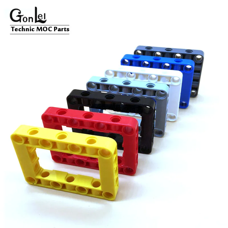 50 шт./лот технические балки специальные детали 64179 MOC луч 5x7 открытый центр толстые