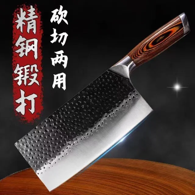 Черные кованые кухонные ножи CHUN кухонный нож ручной работы из нержавеющей стали