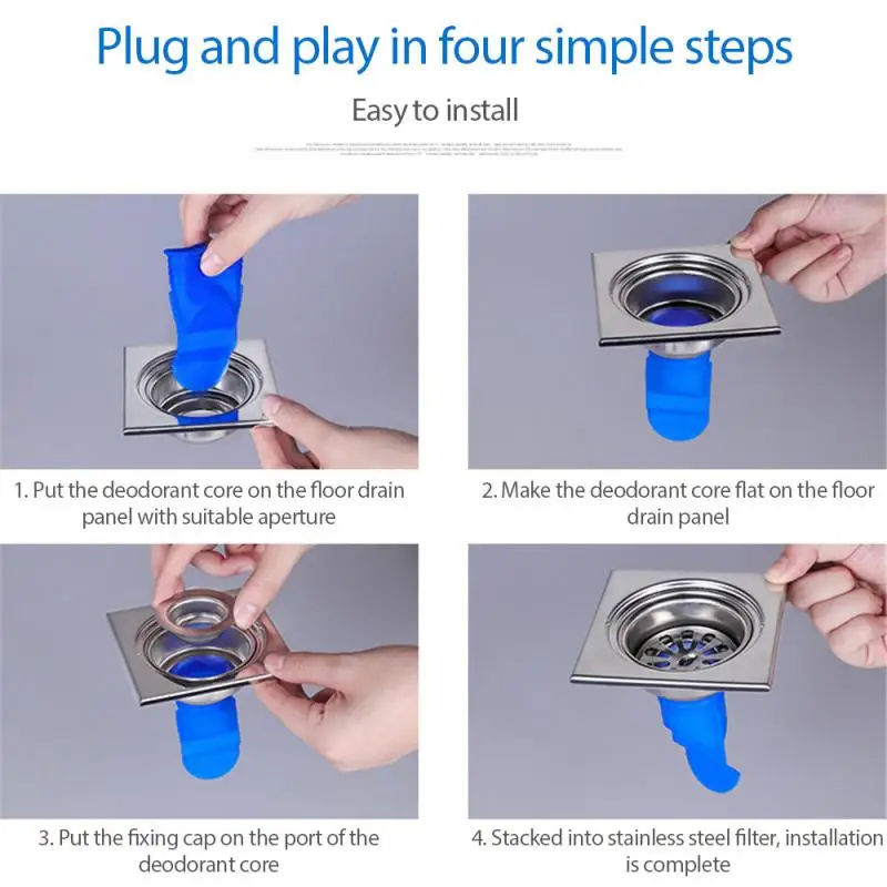 Дренаж для ванной комнаты с защитой от запаха и вредителей всасывающая труба