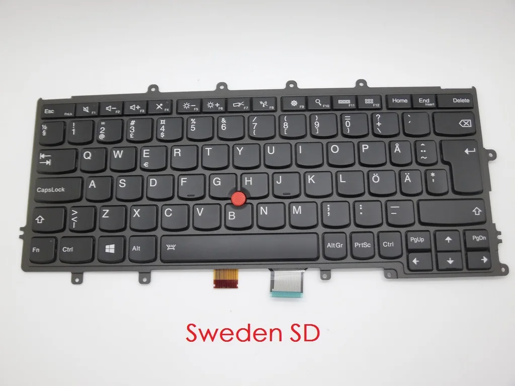 Клавиатура для lenovo Thinkpad X240 X240S X250 X260 X270 A275 Россия RU английский США Швеция SD Дания DM 04X0200 с подсветкой Новинка