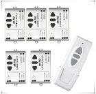 AC110V 220V 240V Интеллектуальный цифровой RF беспроводной переключатель системы дистанционного управления для проекционного экранагаражных воротDlindsжалюзи