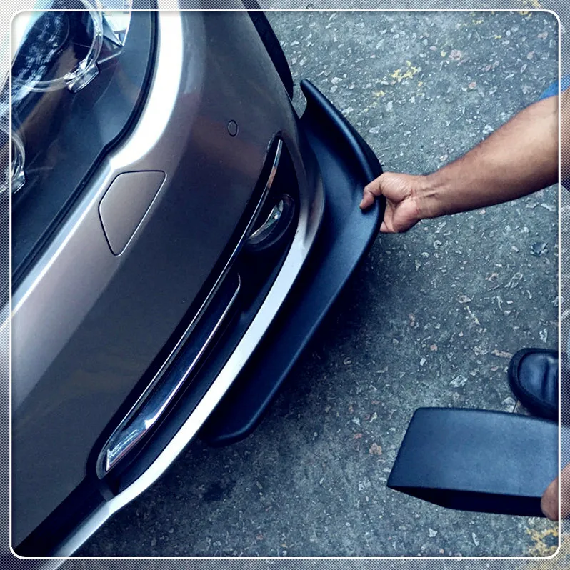 Авто лопаты бампер спойлер передний декоративный крыло для hyundai Accent Azera Elantra Solaris