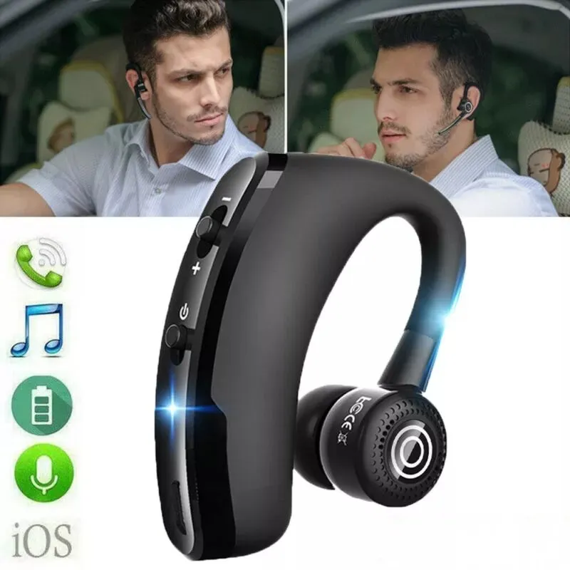 

V9 Wireless Bluetooth Headset Sports Headphones Handsfree Earphone Bluetooth Sports Business Bass Earbuds With Mic For XIaomi