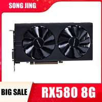 video card mining rx 580 8gb 256bit 2048sp gddr5 graphics cards for amd radeon rx 580 series vga rx580 8g cards for mining