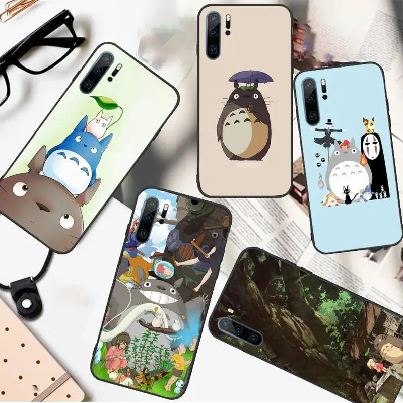 

Miyazaki Hayao totoro anime Phone Case For Huawei honor Mate 10 20 30 40 i 9 8 pro x Lite P smart 2019 nova 5t