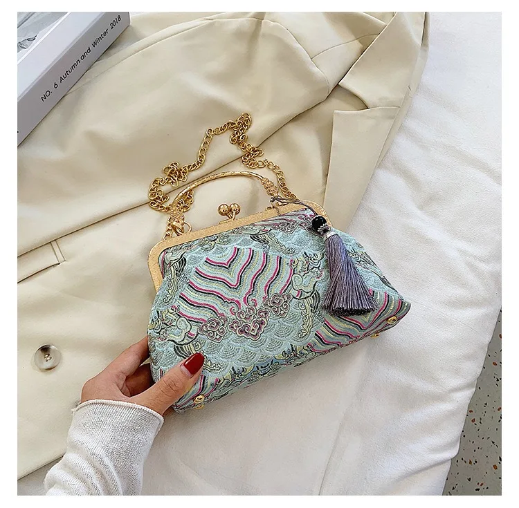 Новая модная женская сумка весна лето маленькая в китайском стиле женский