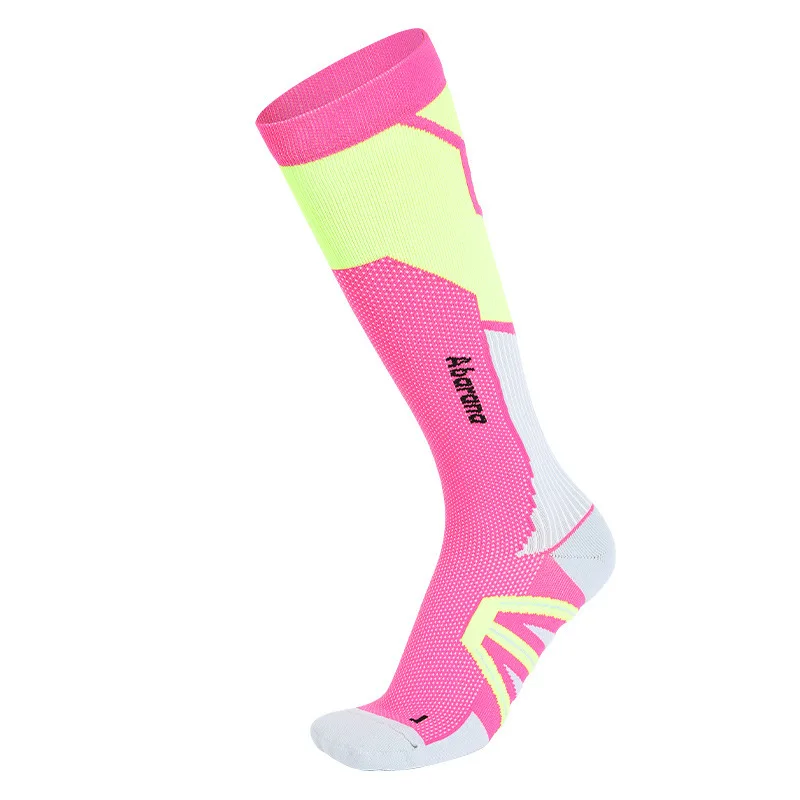 

Running Fitness Soccer Socks Long Calf Compression Compression Stockings Towel Bottom Sports Socks 1Pair