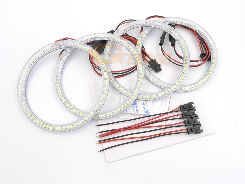Комплект колец SMD для Лада ваз 2106 1976-2006 отличное Ультра яркое светодиодное кольцо