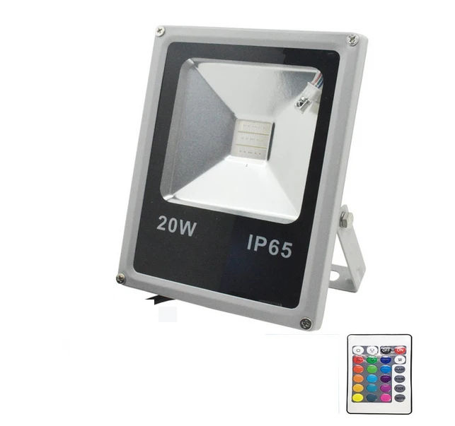 Светодиодный прожектор с дистанционным управлением водонепроницаемый садовый