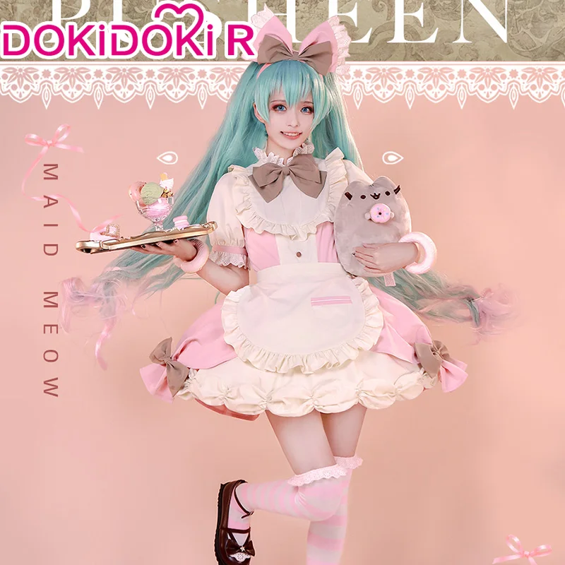 

DokiDoki-R Косплей Mikuu Косплей Кот Ver милый Хэллоуин disfraz mujer