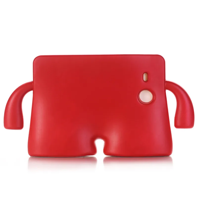 Red Детский мультяшный пенопластовый чехол для samsung Galaxy Tab E 9,6 T560 T561 T565 T567V, детский противоударный защитный чехол s - Цвет: Red