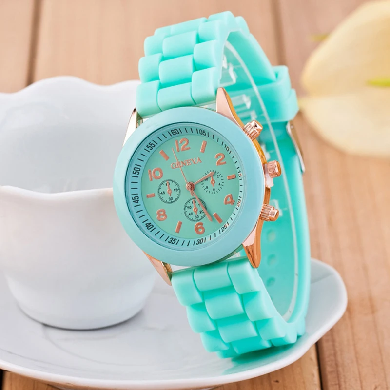 

Silicone Wrist Watch Women Watches Ladies Top Fashion Quartz Wristwatch for Woman Casual Dress Clock Female saat bayan