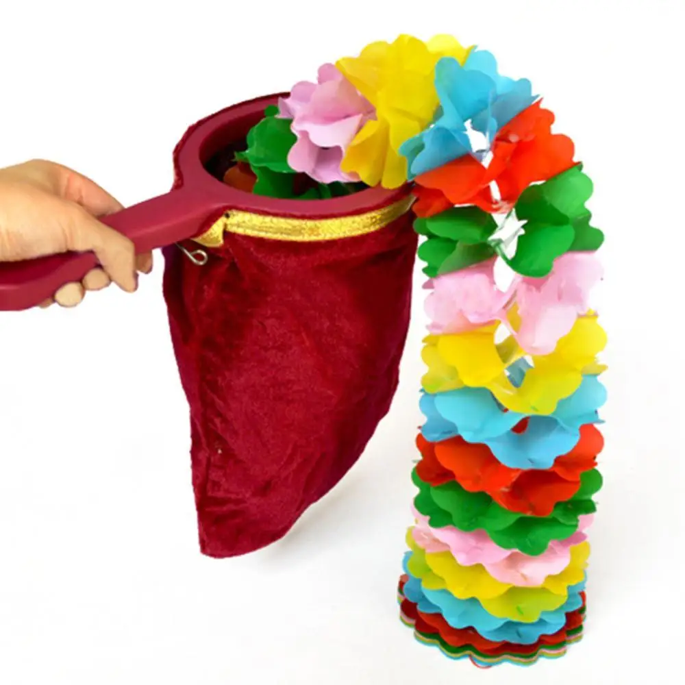 Bolsa de magia vac&iacute;a para trucos de mago, herramienta de juego, cambio de figura, accesorio de escenario-0