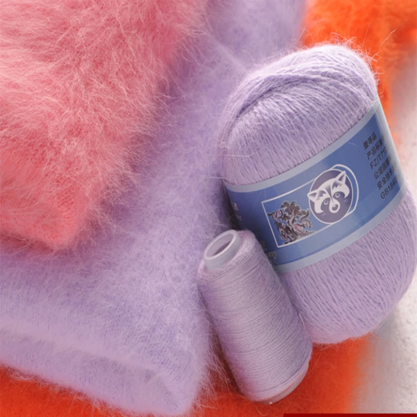 70 г длинная норковая кашемировая пряжа для ручного вязания нитки шитья крючком