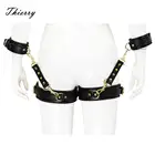 Тьерри 3 шт.компл. удерживающее устройство для связывания взрослые игры секс-игрушки для женщин, наручники, манжеты ног, соединительный ремень, эротический фетиш раб