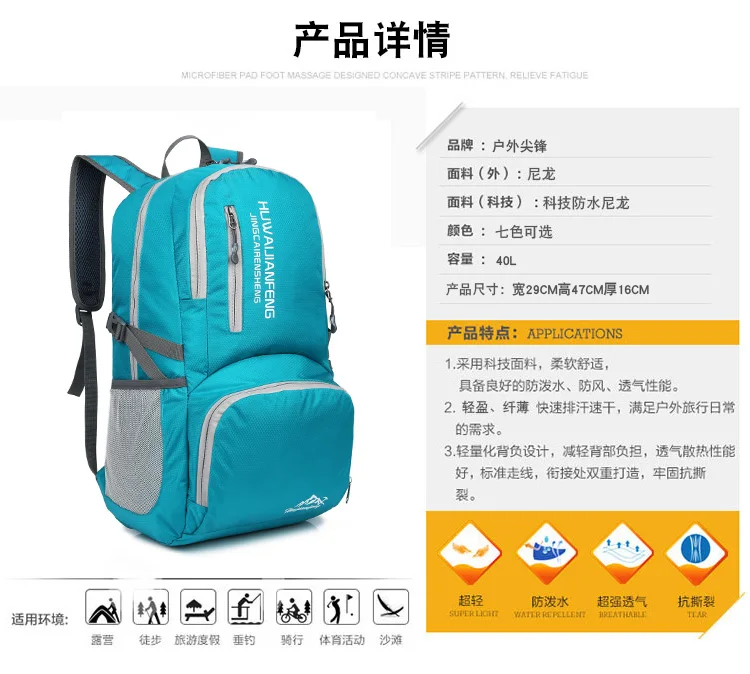 Litthing многофункциональная большая емкость складная дорожная сумка водонепроницаемая сумка для багажа сумки рюкзак женская сумка для мужчин