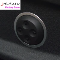 jrel seat adjustment ring decoration decals 2pcs for mercedes benz c class w205 glc x253 2015 2018 aluminium alloy