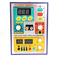 sunkko769d battery spot welder 18650 lithium battery assembly soldering tin battery charging test all in one machine