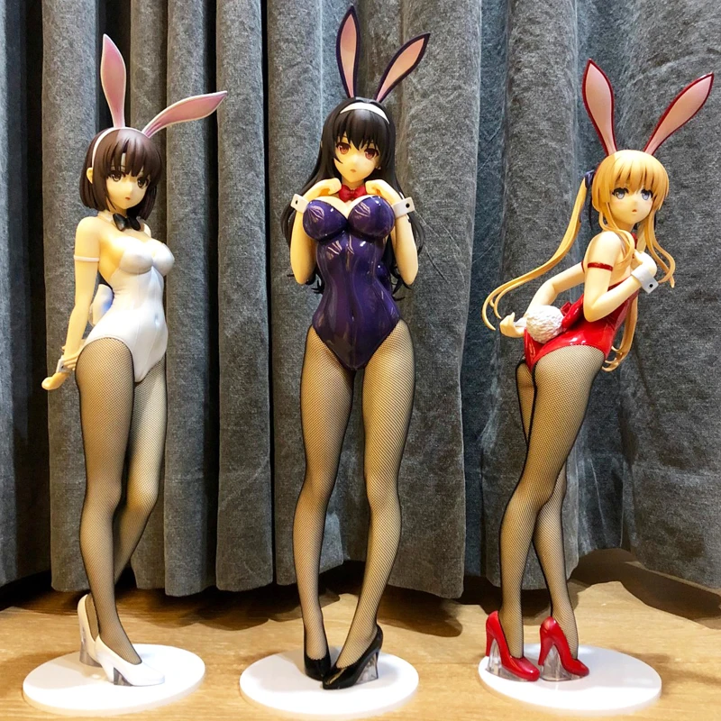 40 см Saenai Heroine No Sodatekata Kasumigaoka Utaha свободный кролик девушка сексуальная девушки аниме ПВХ Фигурки игрушки аниме игрушки