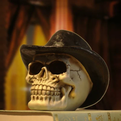 Модель головы скелета бар и кафе установить орнамент Спарта в европейском стиле