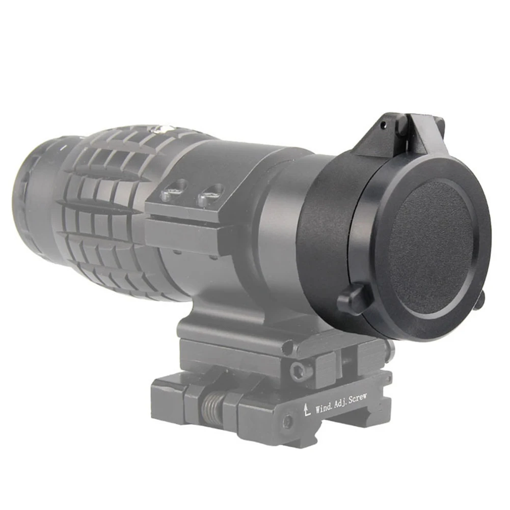

1pcs Anti-Scratch Transparent Sight Scope Lens Cover Dust-Proof Flip-Cover Matte Elastic Telescope Lens Protection Covers CAP