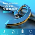 Беспроводные стереонаушники Blutooth, HD наушники с микрофоном, Bluetooth, автомобильный комплект Hands In с микрофоном для iPhone Samsung Huawei Phone