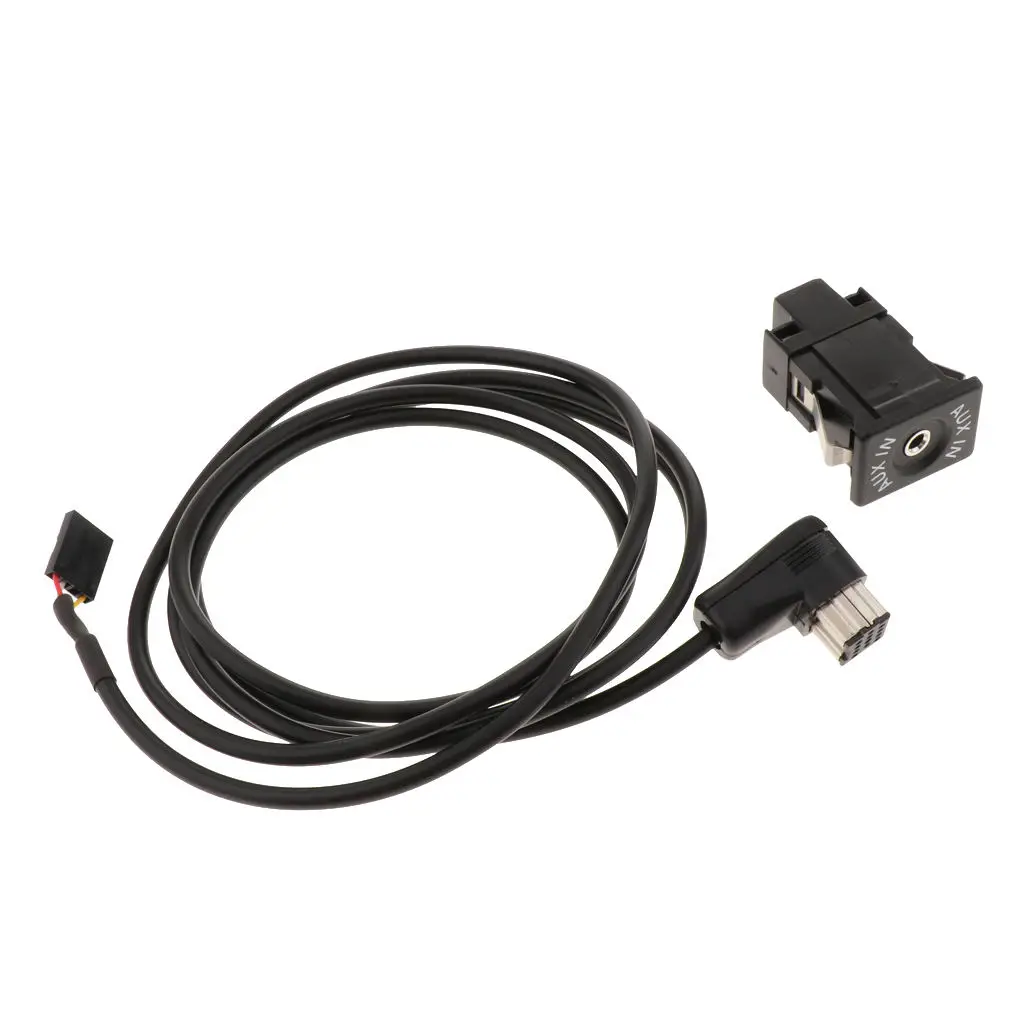 

AUX USB аудио интерфейс адаптер с ремнем с переключателем для Pioneer