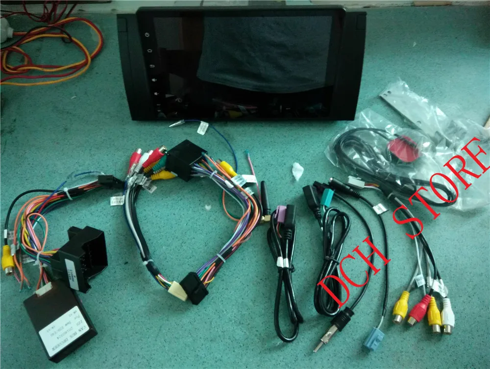 9 дюймовый автомобильный dvd плеер с восьмиядерным процессором Android 10 0 для BMW E39 X5 E53