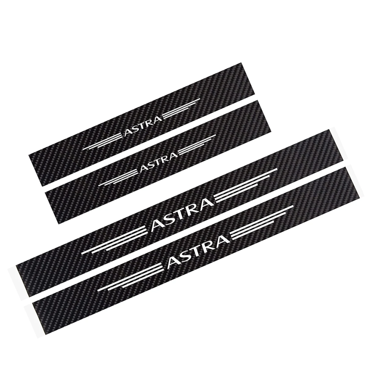 Защитная Наклейка из углеродного волокна для порога автомобиля наклейка Opel OPC Astra