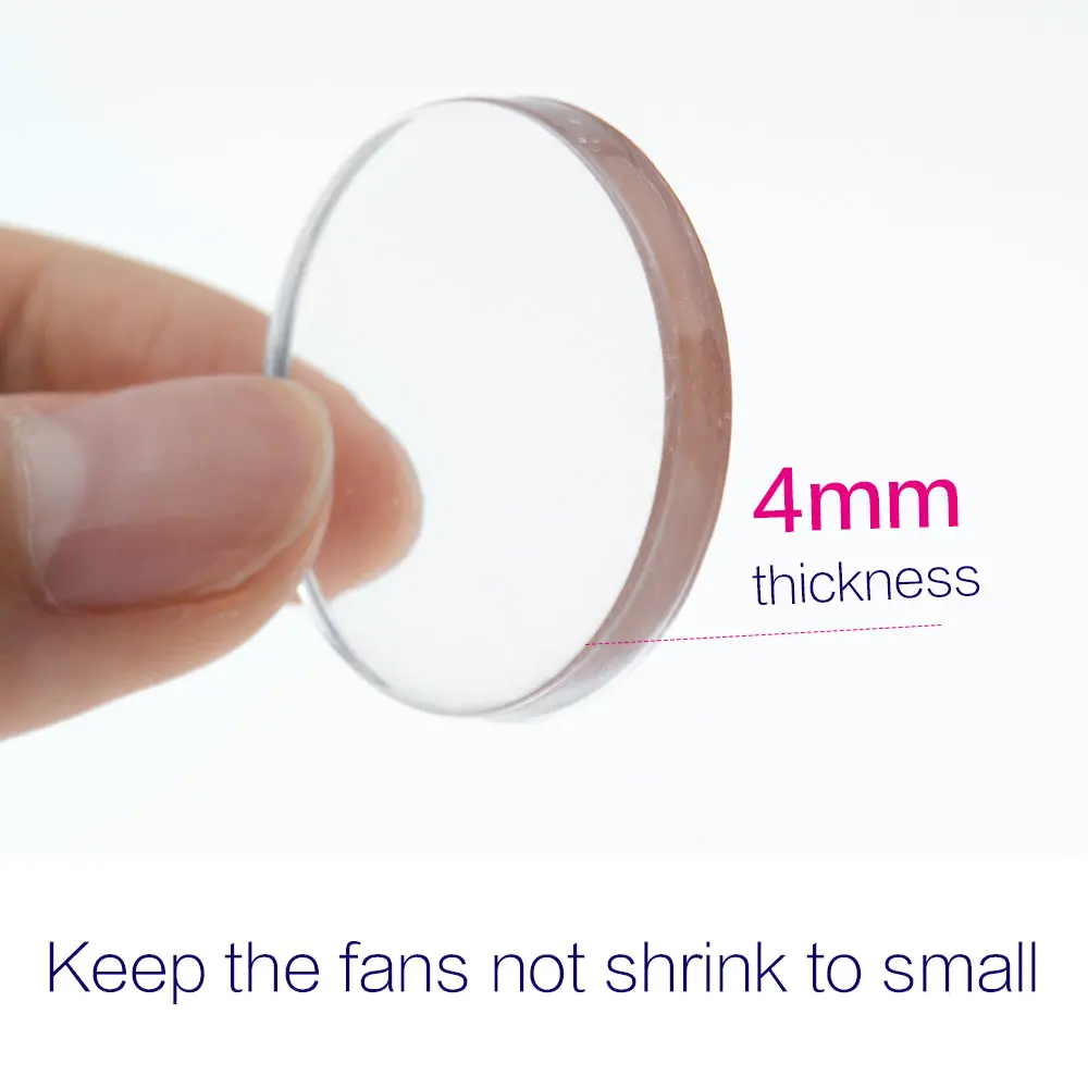 

50PCS eyebrow extension simple fan pull pad volume pull patch for beginners making fan tool eyebrow holder reusable and washable