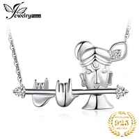jewelrypalace indian krishna ethnic cubic zirconia 925 sterling silver choker pendant necklace for women unique fashion jewelry
