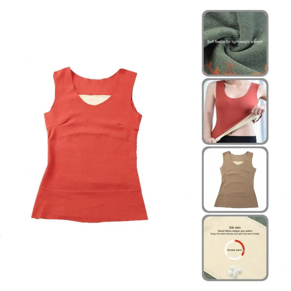 

Terrific Women Vest Sleeveless Thicken Quick Dry Winter Underwear Camis Women Underwear Top Winter Base Shirt