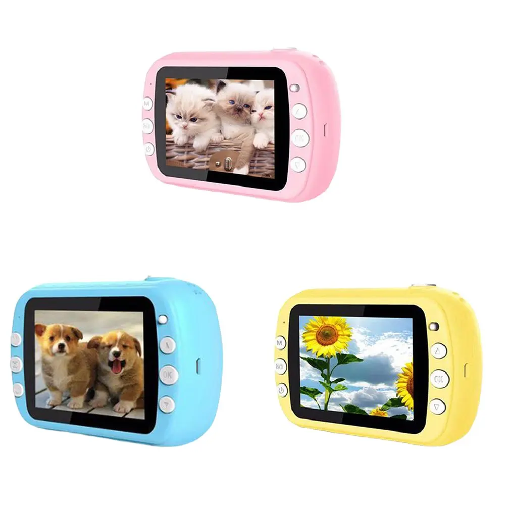 

Digital SLR Thermal Instant Print Photo Toys Camera For Kids 1080p 12.0Million Pixels Record Video Children Toys Gift