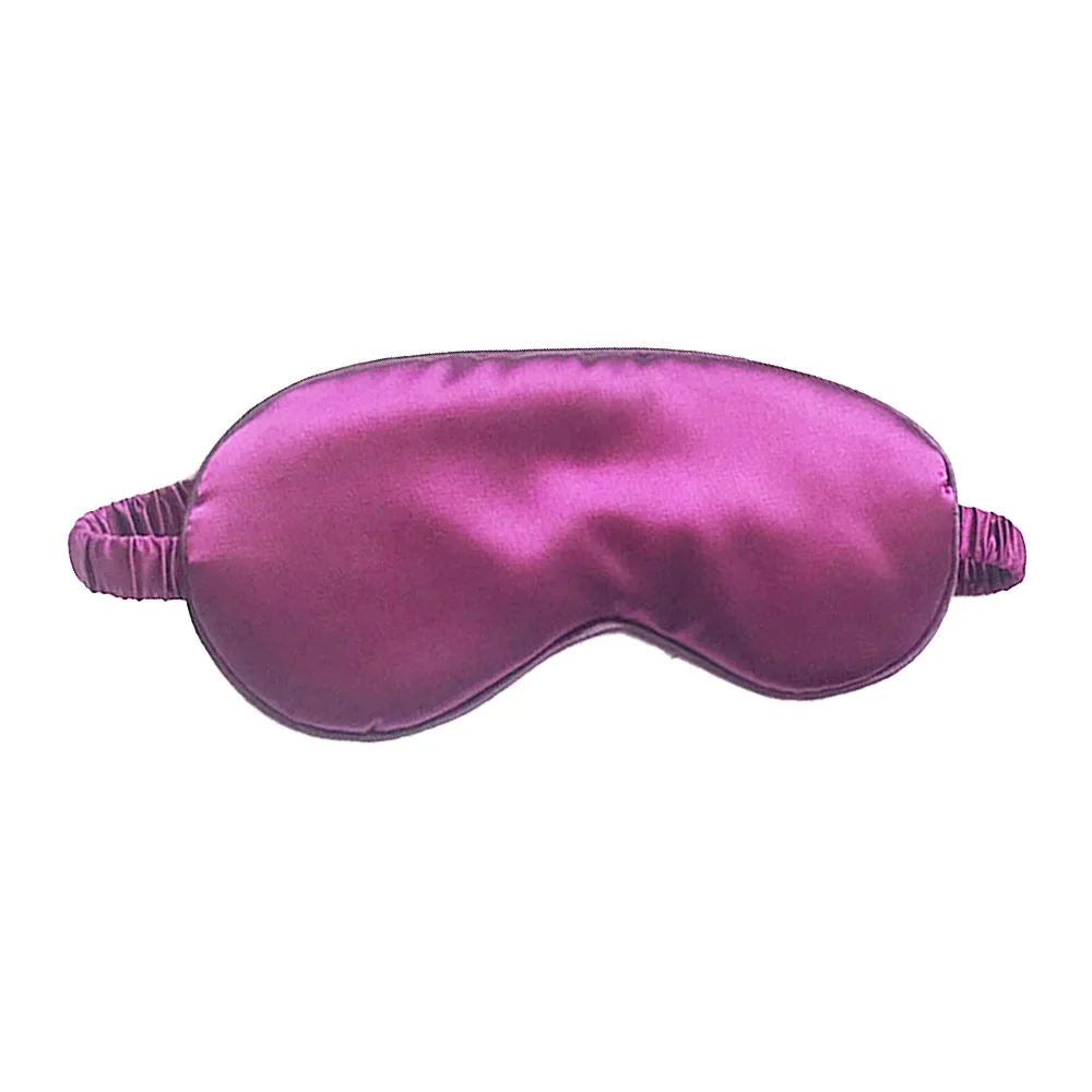 purple Beurha, забота о здоровье, тени для век, чистый шелк, покрытие для глаз, маска для сна, затемненные очки - Цвет: purple