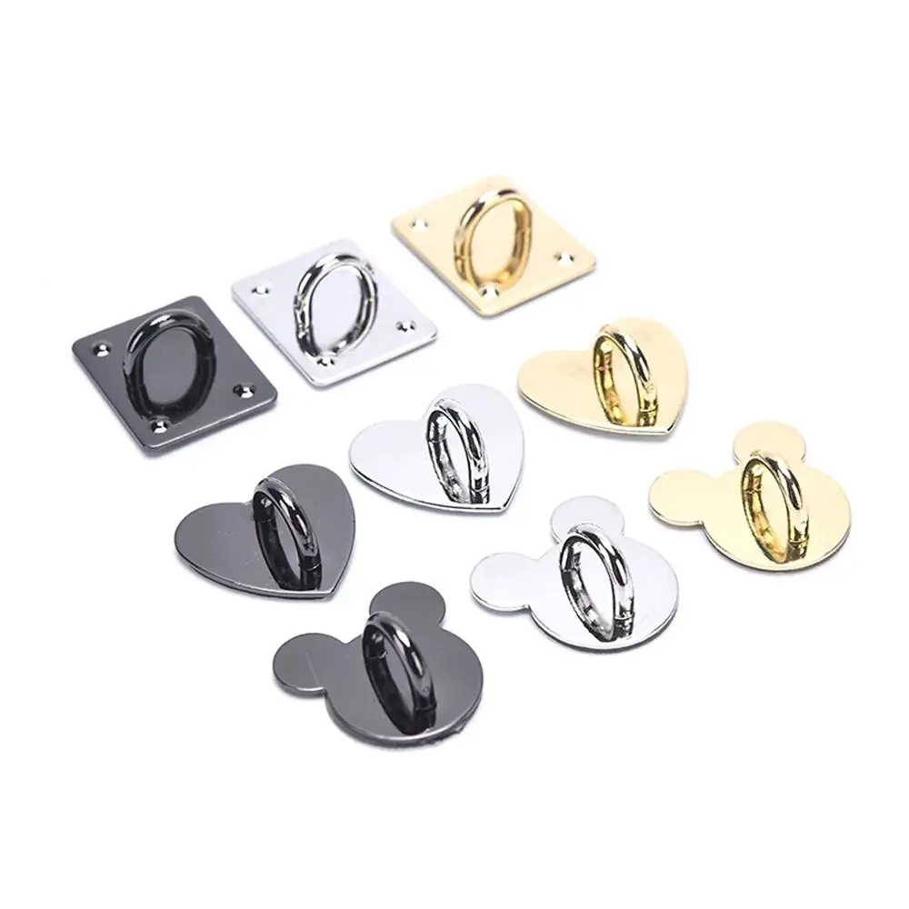 2pcs mobile phone smartphone heart finger ring stand holder hooks shell back for iphone 12 huawei samsung mount kickstand grip free global shipping