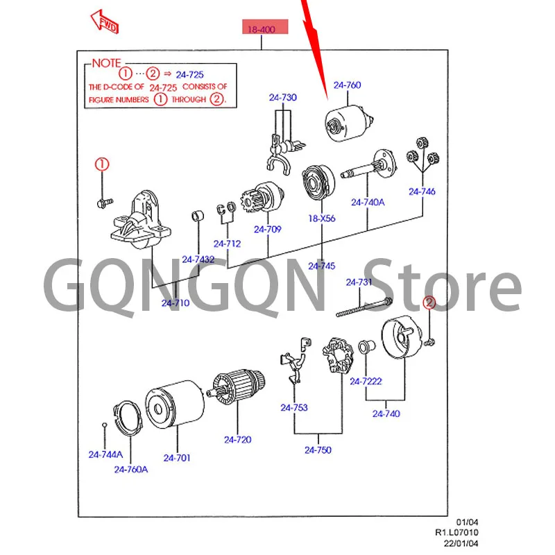 CAR Starter motor assembly For dMo nd eoE sca peM az da Motor | Автомобили и мотоциклы