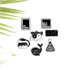 Чайник Starry sky с логотипом Тай Чи, рыбы, людей добра, химикаты, милый КИТ, ярлык, клавиши, деликатный значок, ткань, лацкан, булавка, ювелирные изделия