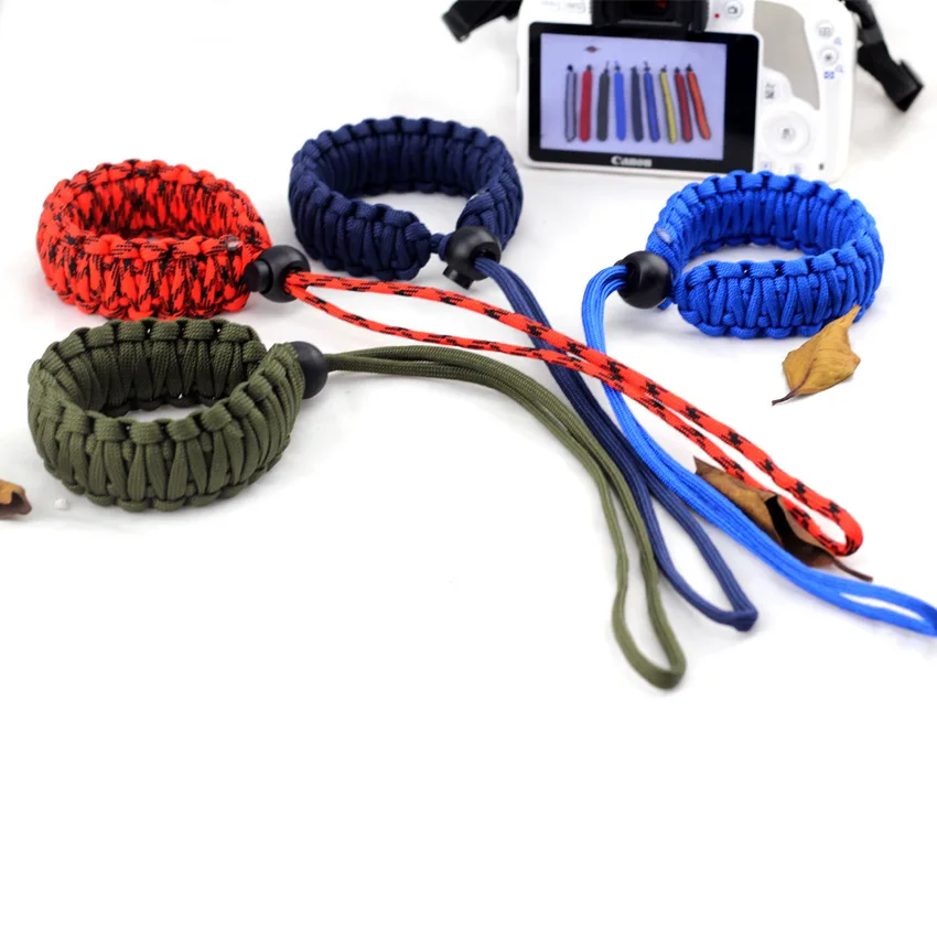 5 шт. Новый Популярный цифровой DSLR наручный ремешок для камеры браслет плетение