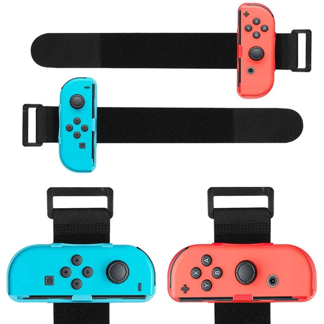 2Pcs Adjustable Game Bracelet Strap for Nintendo Switch Joy-Con Controller Wrist Dance Band Armband for Switch Oled Accessories 4