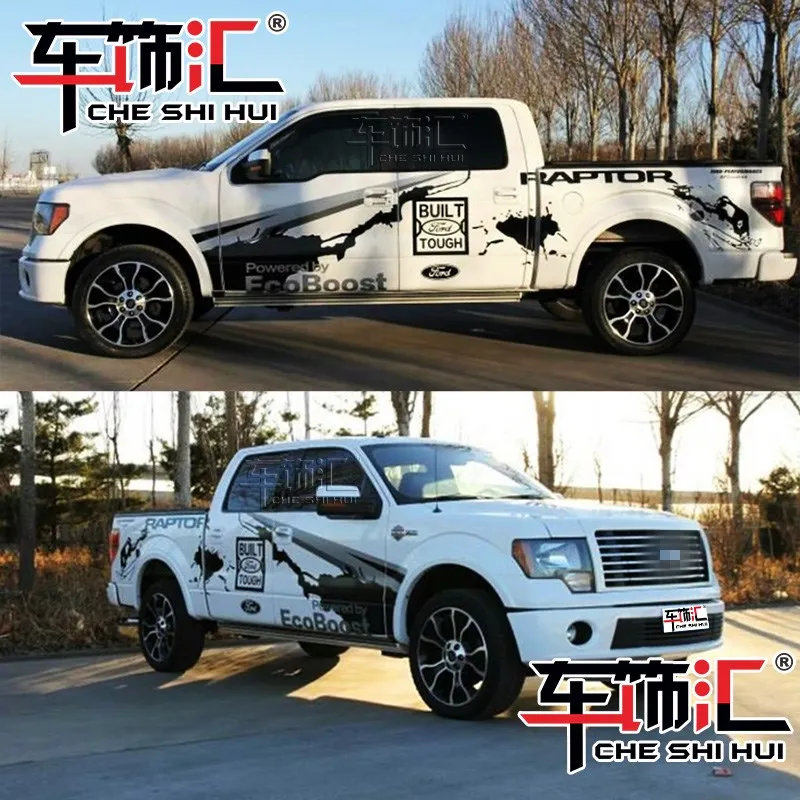 

Car stickers FOR Ford Raptor F150 off-road decoration personalized custom decals on both sides of the body