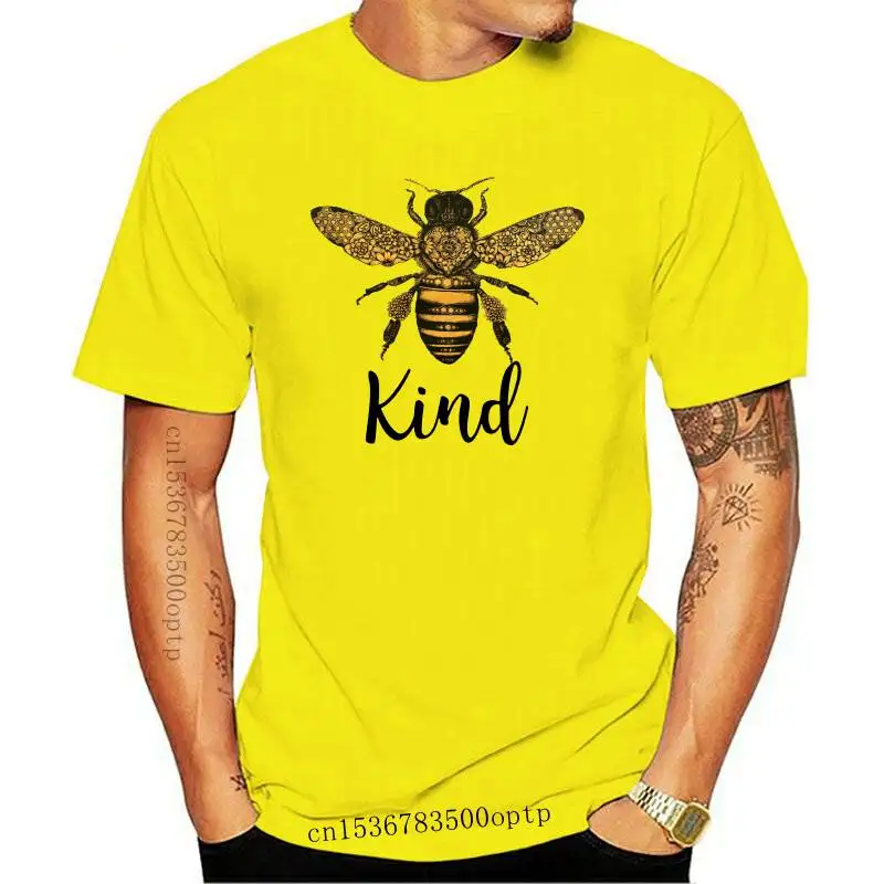 

New Bee kind Print Women tshirt Cotton Casual Funny t shirt Gift For Lady Yong Girl Top Tee Drop Ship PM-4