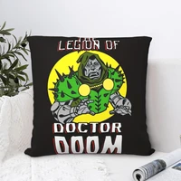 doctor doomss square pillowcase cushion cover creative zip home decorative polyester for home nordic 4545cm