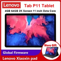global firmware lenovo tab p11 tablet pc 11 inch 2k lcd screen snapdragon octa core 4gb 64gb tablet android 10