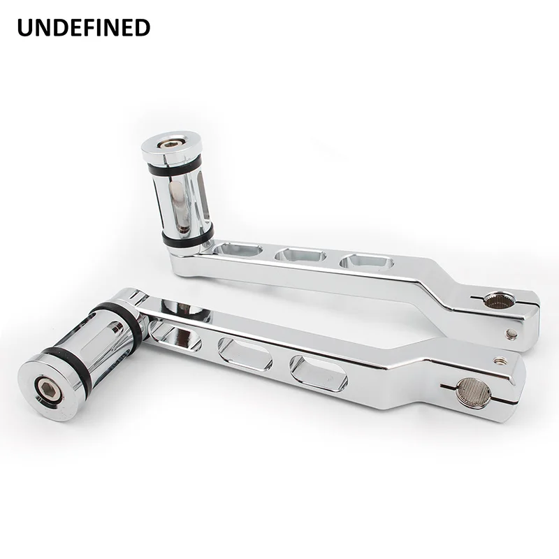 Мотоцикл рычаг переключения для носка пятки w/колышки хром Harley наследие Softail Fatboy