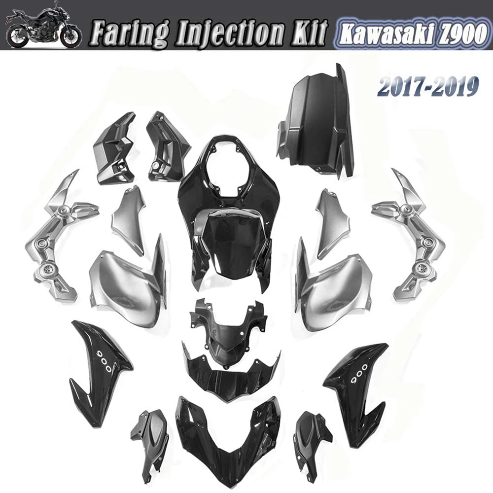 

Полный обтекатель наборы боди инжектор рамка Крышка панель для 2017 2018 2019 Kawasaki Z900 ABS Z 900 аксессуары мотоцикл части