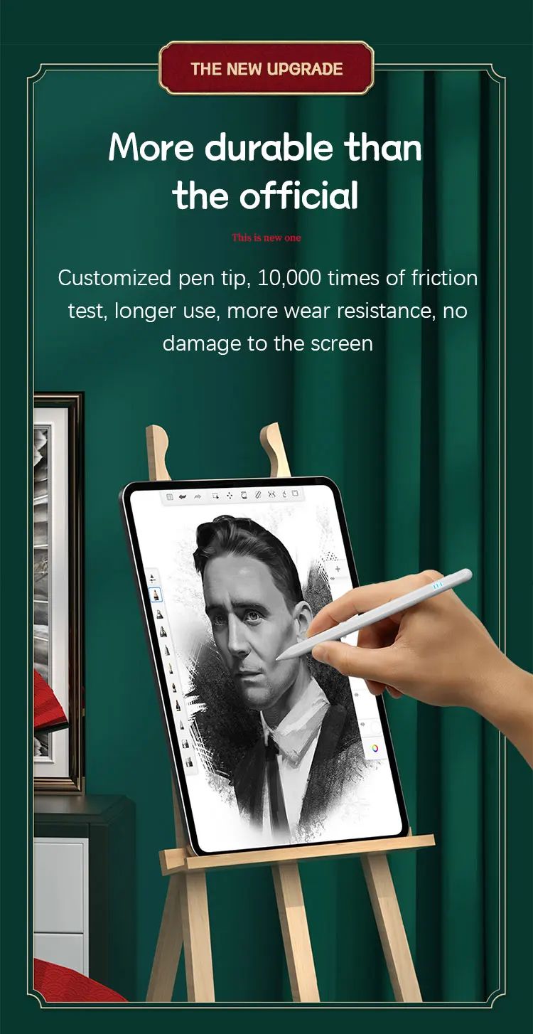 

For iPad Pencil Apple Pen Stylus for Apple Pencil 2 1 for iPad Air 4 10.9 Pro 11 12.9 2020 Air 3 10.5 2019 10.2 Mini 5 Touch Pen